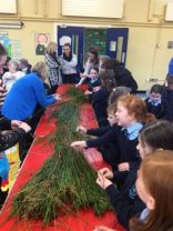 Generations celebrating St. Brigid's Day and Grandparents Day on 1st February 2016 together!