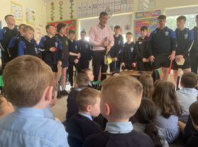 KillyClogher GAA Hurling Teams Visit